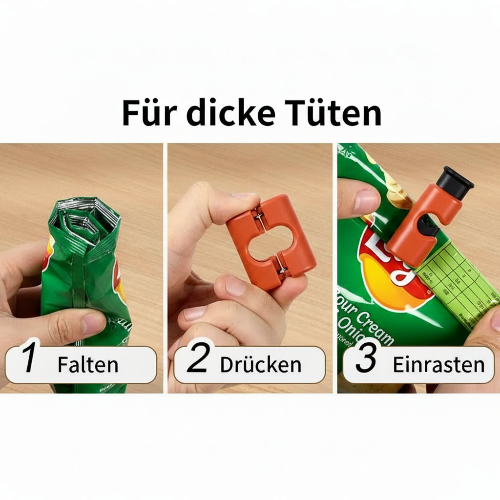 FrischClip Beutelverschlüsse (10 Stück)