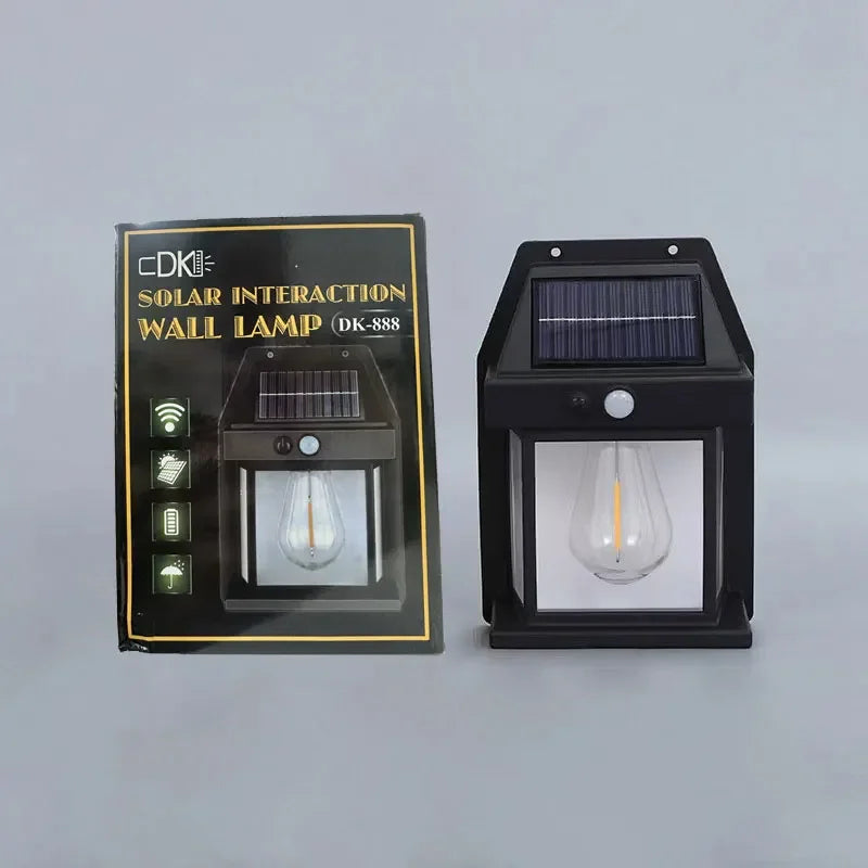 Solar Wandleuchte mit Bewegungsmelder