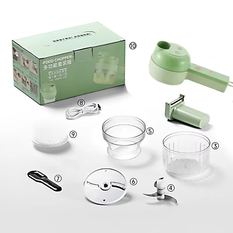 5-in-1 Elektrischer Gemüseschneider