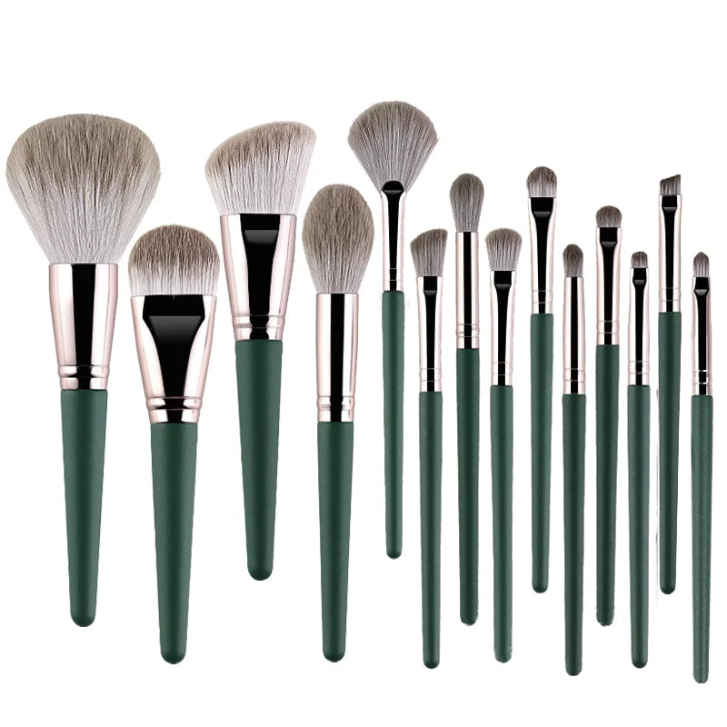 14-teiliges Make-up Pinsel Set