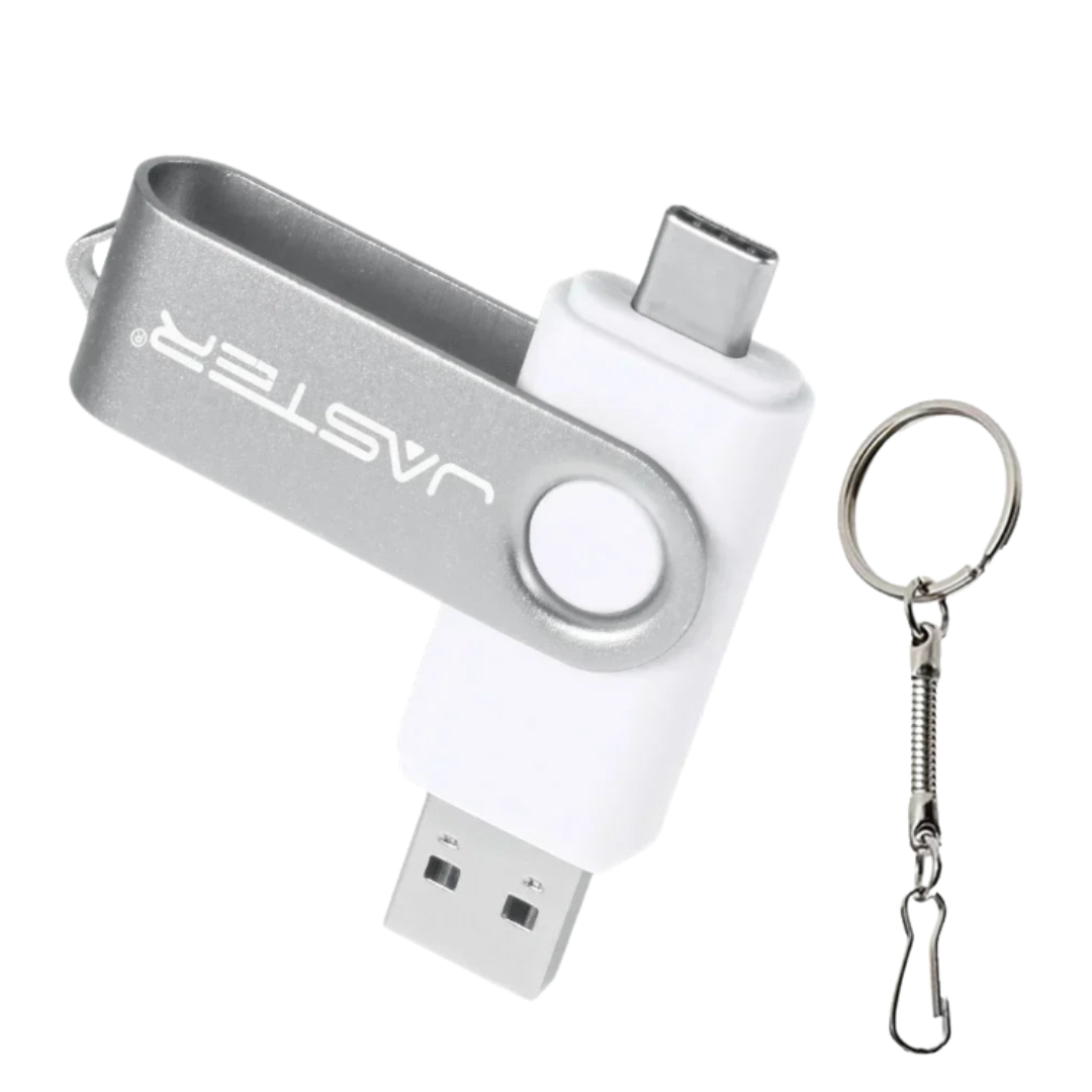 USB-C Speicherstick 128GB mit Schlüsselanhänger