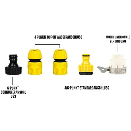 360° rotierender Garten-Sprinkler – automatisch