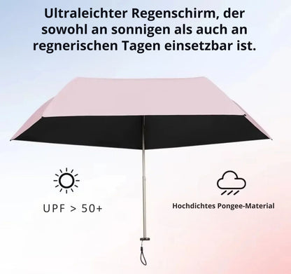 FederSchirm Reise-Regenschirm