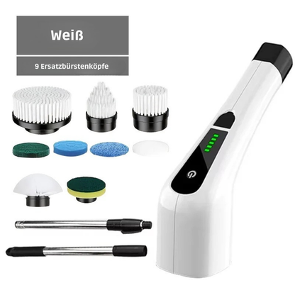 KraftGlanz – 9-in-1 Elektrische Reinigungsbürste