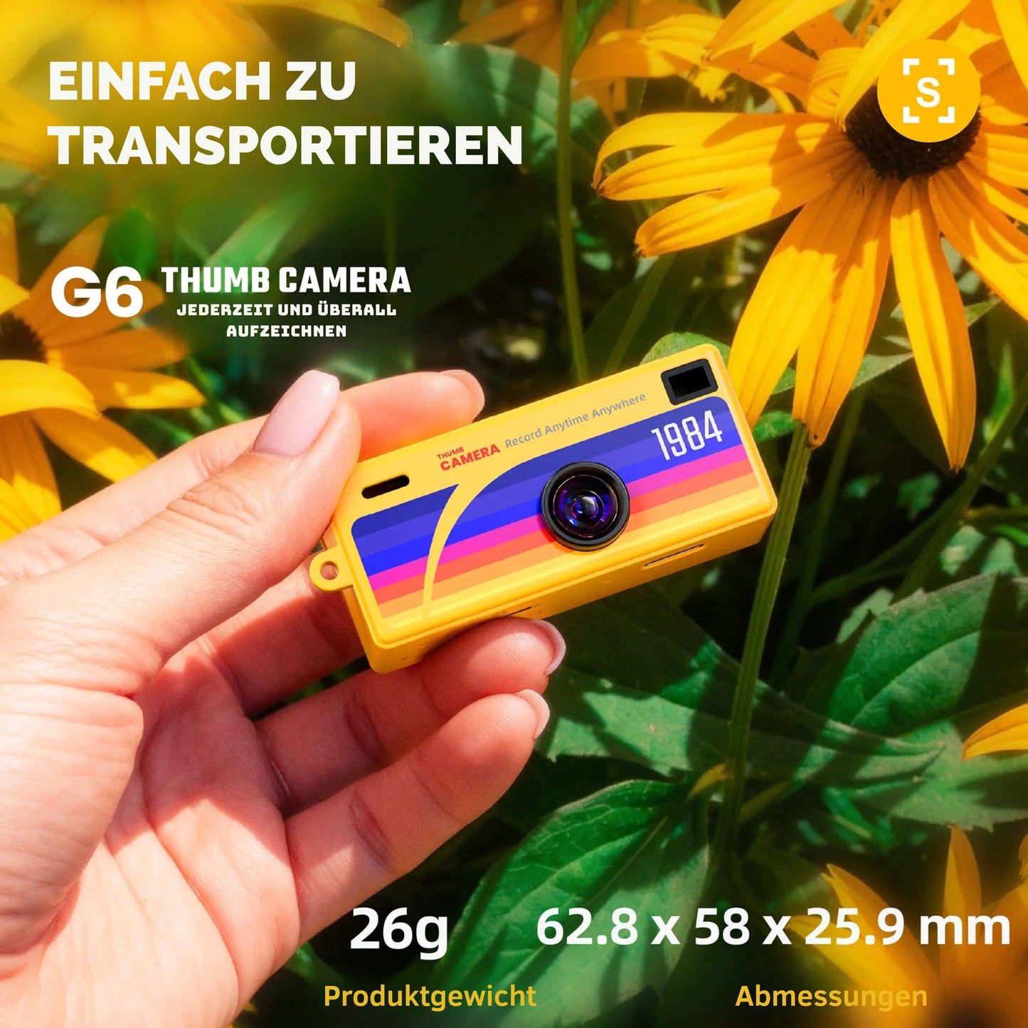 RetroKlick Mini-Kamera