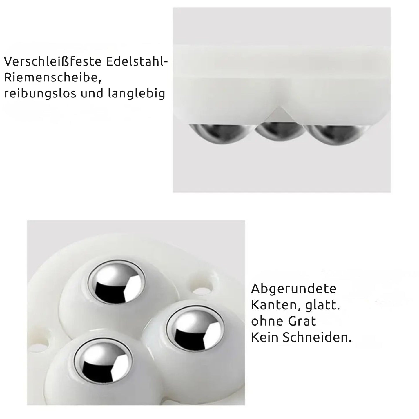 GleitRoll Mini-Schwenkräder
