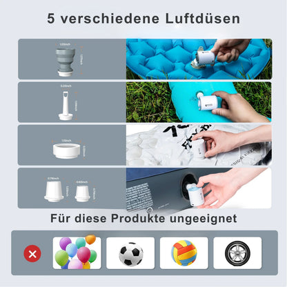 LuftPro Mini-Pumpe – Ultra-Kompakte Luftpumpe für Strand & Reisen