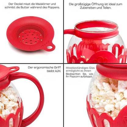 PopZauber - Popcorn Glasmaschine