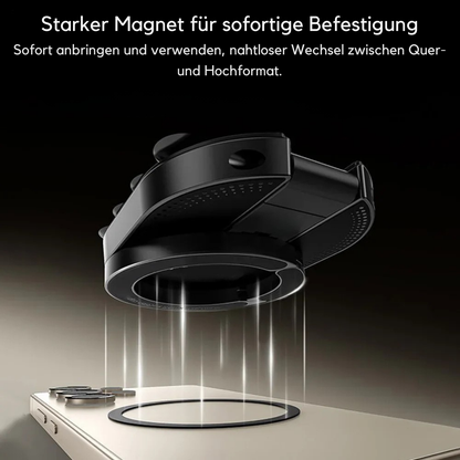 3-in-1 Magnetischer Handyhalter mit Saugnapf