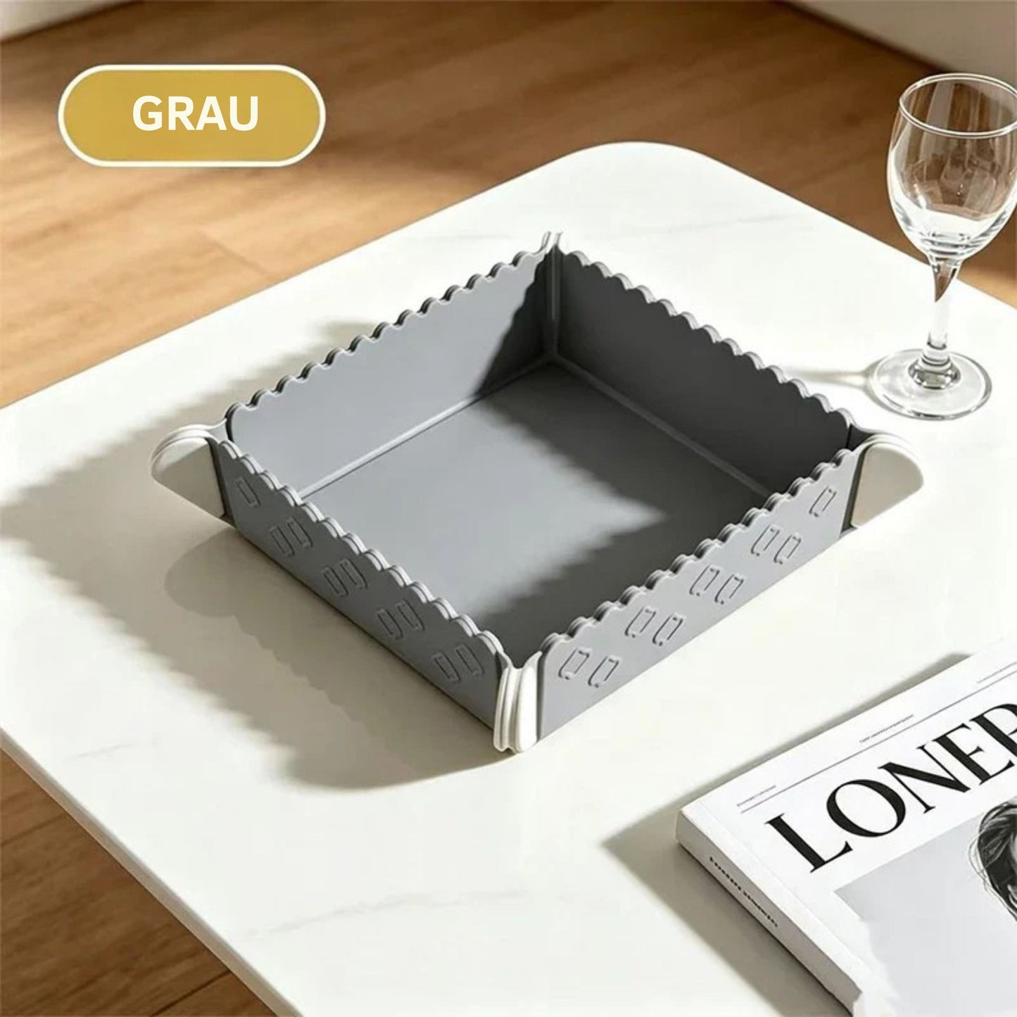 FlexiSchutz Silikon-Untersetzer