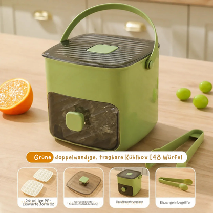 EisFix – 48er Eiswürfelform mit Druckfunktion