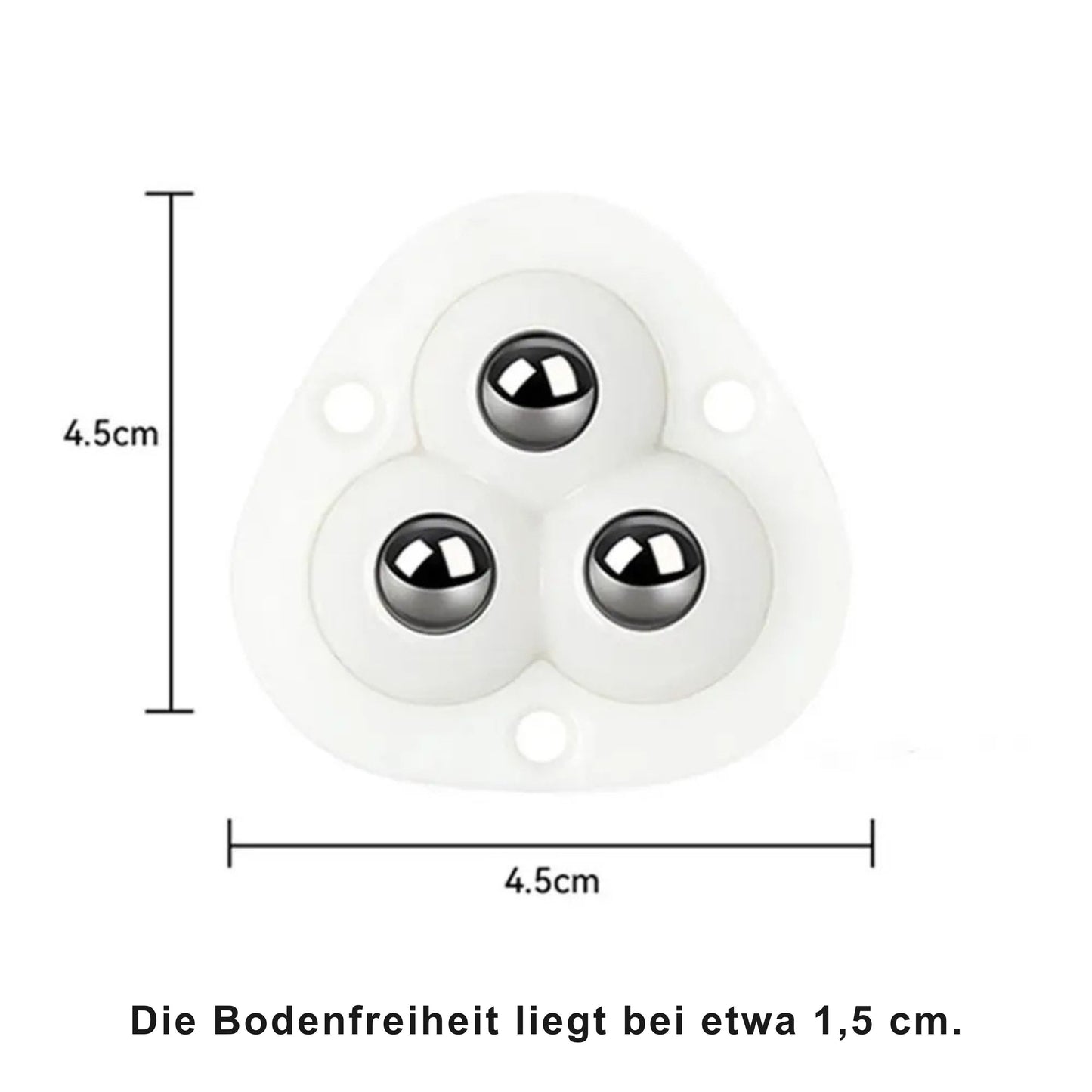 GleitRoll Mini-Schwenkräder