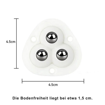 GleitRoll Mini-Schwenkräder