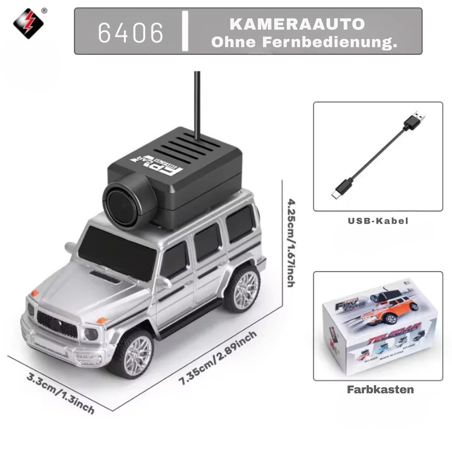FahrBlick FPV RC-Auto mit WLAN-Kamera