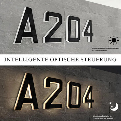 SolarHaus LED-Hausnummer
