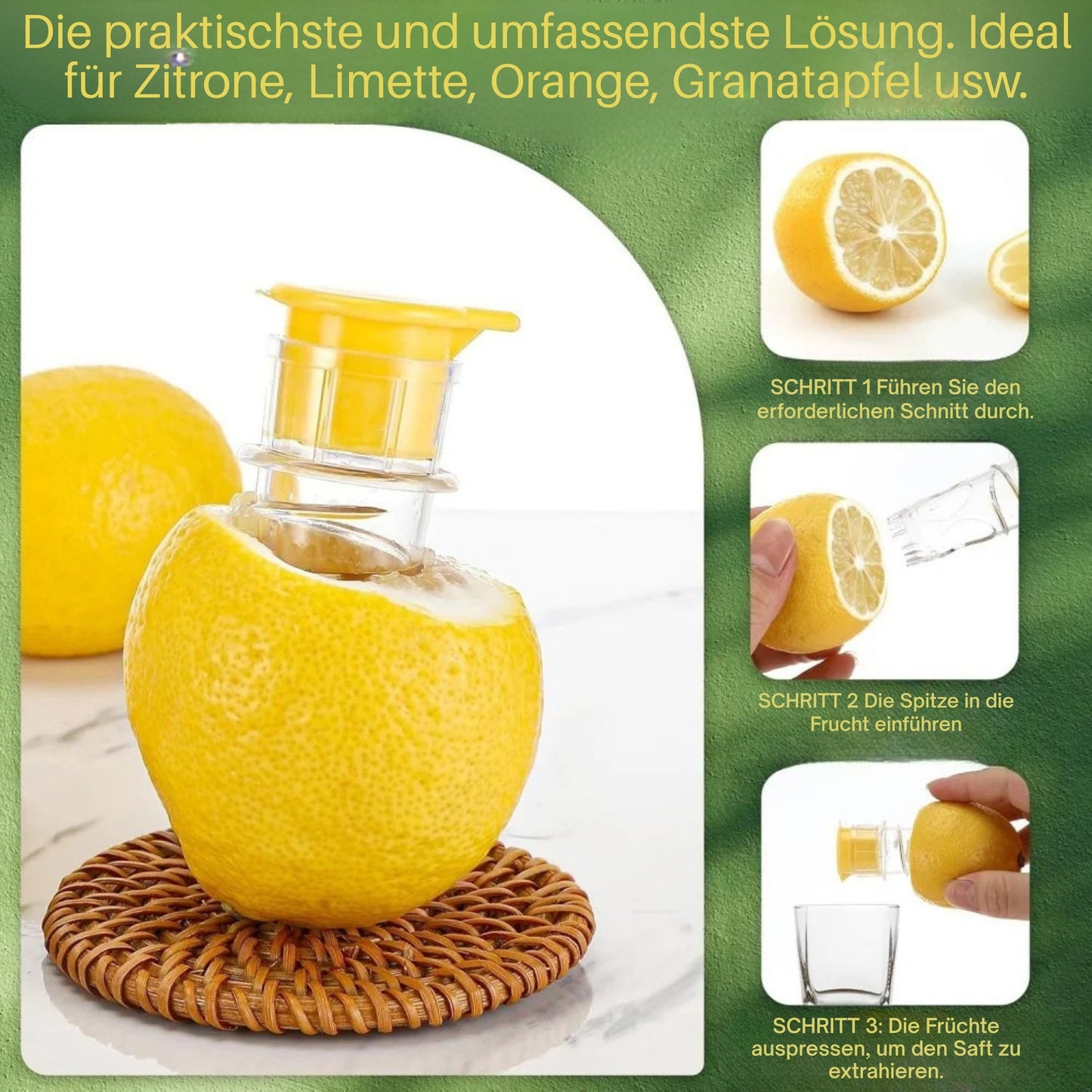 SaftWunder Mini – Zitronenpresser