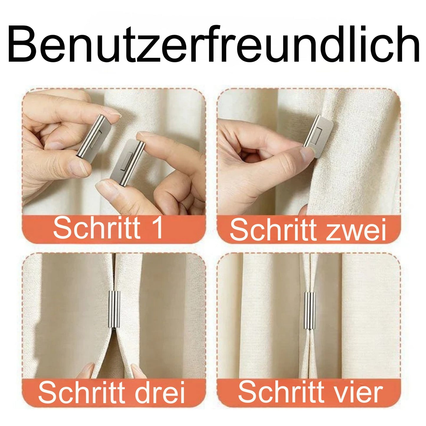 VorhangMag Magnet-Clips