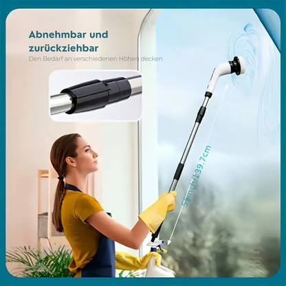KraftGlanz – 9-in-1 Elektrische Reinigungsbürste