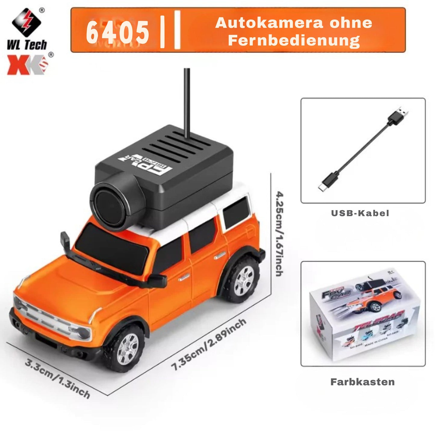 FahrBlick FPV RC-Auto mit WLAN-Kamera