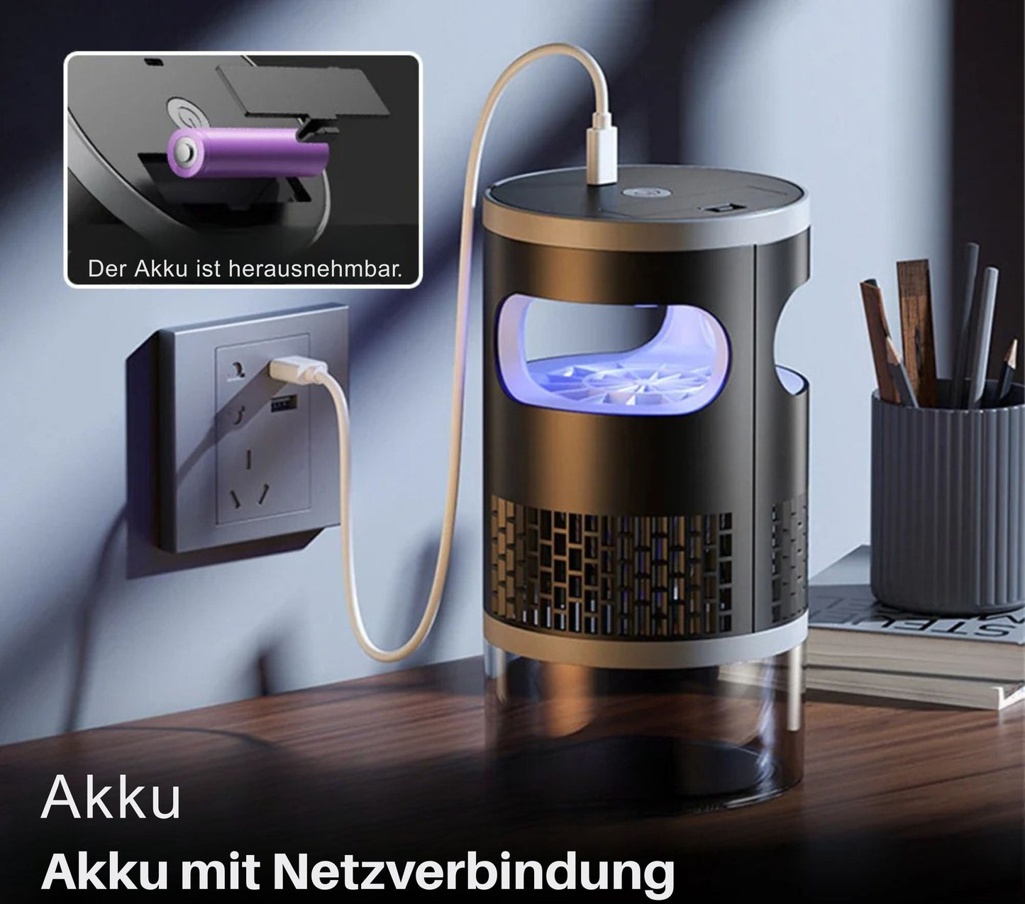 Mückenfänger-Lampe