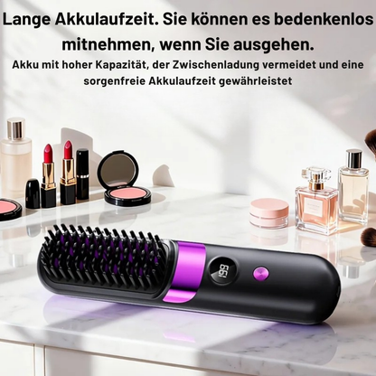 SmoothGlide Kabellose Glättbürste