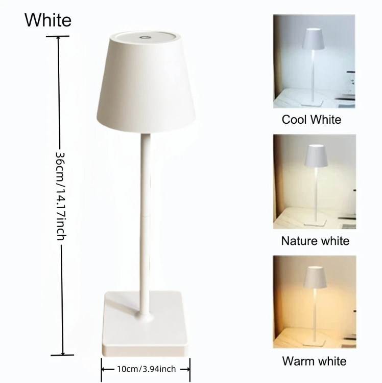 Kabellose LED-Tischlampe mit Touch-Steuerung