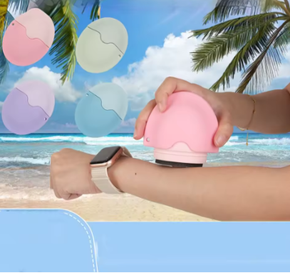 Nachfüllbarer Silikon Sonnencreme-Applikator