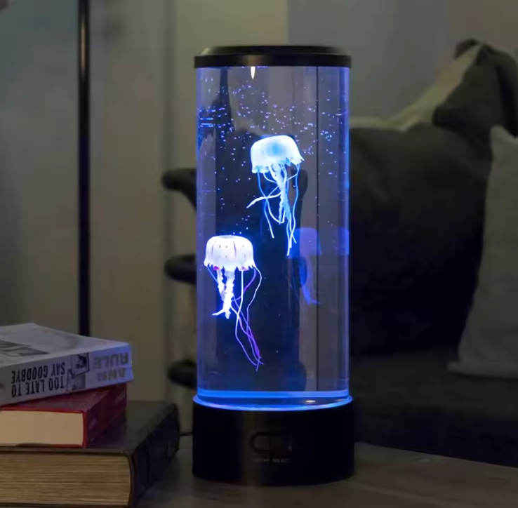 LED Quallenlampe mit Farbwechsel