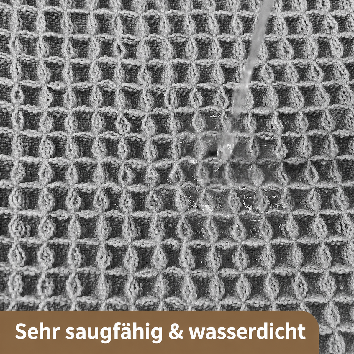 WaffelWolke – Weiche & saugfähige Badematte