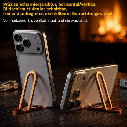 TaschenBlick – Mini-Handyhalter aus Aluminium