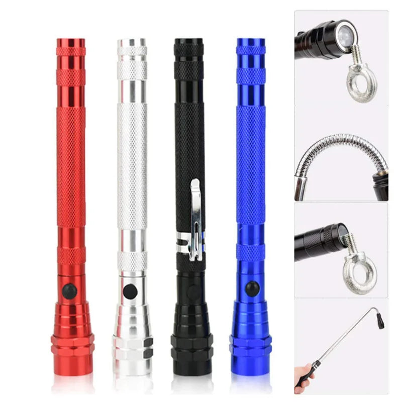 Biegsame LED Magnet Taschenlampe
