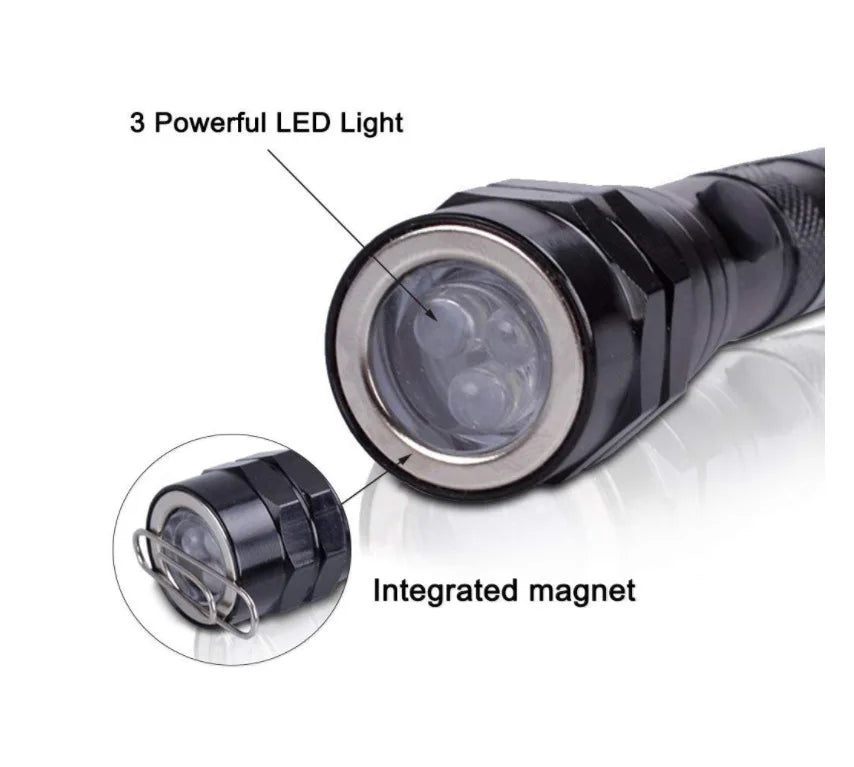 Biegsame LED Magnet Taschenlampe