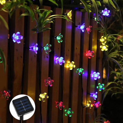 Solar Kirschblüten LED-Lichterkette