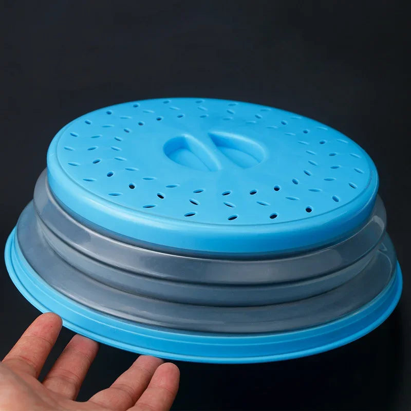 Faltbare Mikrowellen Abdeckhaube aus Silikon