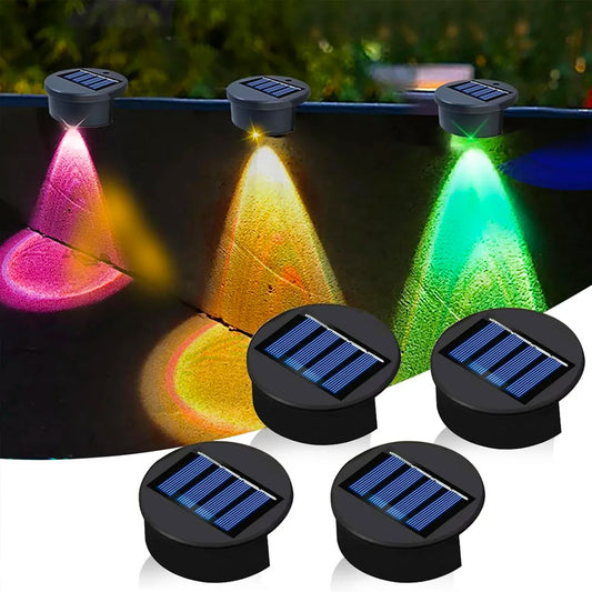 Solar Pool Deck Lichter