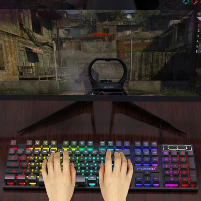 Keyboard & Mouse Set – Wired, Waterproof
