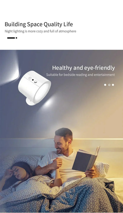 Magnetische LED-Wandleuchte mit Fernbedienung