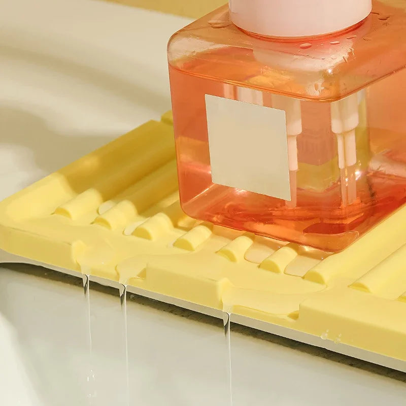 Silikon Spülbeckenmatte für Wasserhahn