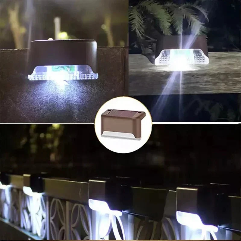 Solar LED Deckleuchten für Garten & Treppen