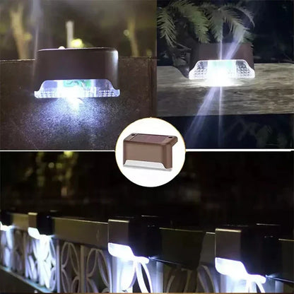 Solar LED Deckleuchten für Garten & Treppen