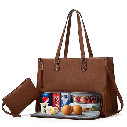 ThermaCarry 2-in-1 Isolierte Lunch- & Laptop-Tasche