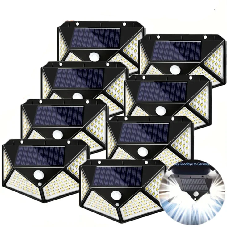 Solar LED-Sicherheitsleuchte mit Bewegungsmelder