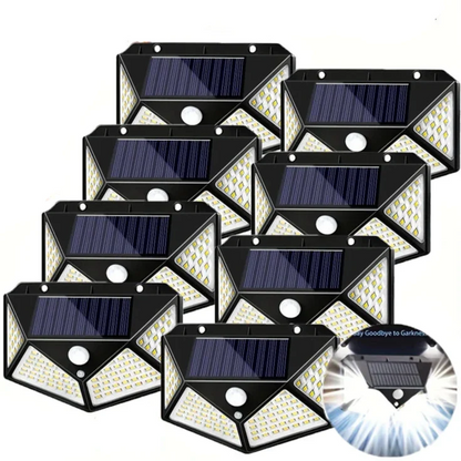 Solar LED-Sicherheitsleuchte mit Bewegungsmelder