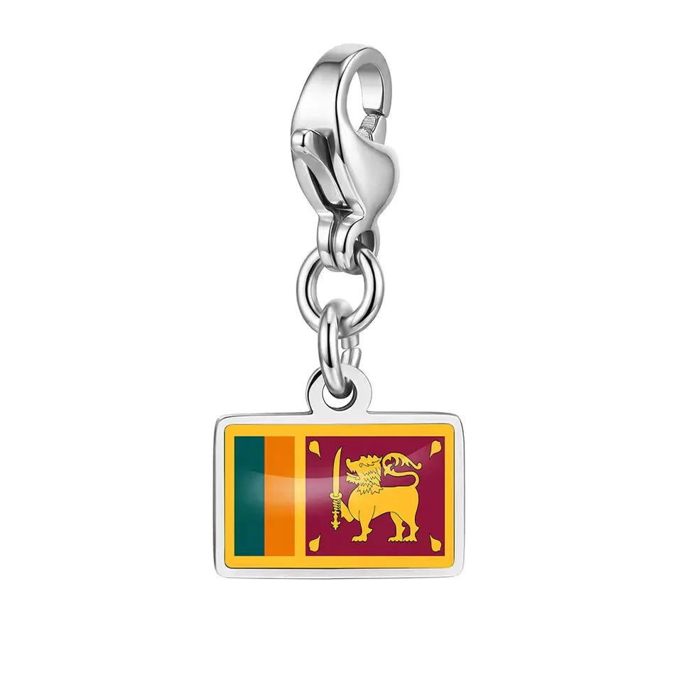 ReiseAnhänger – Länderflaggen-Schlüsselanhänger & Taschenanhänger