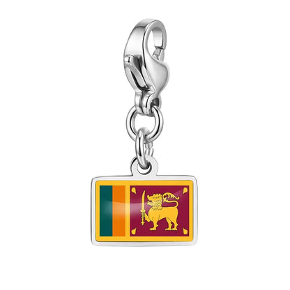 ReiseAnhänger – Länderflaggen-Schlüsselanhänger & Taschenanhänger