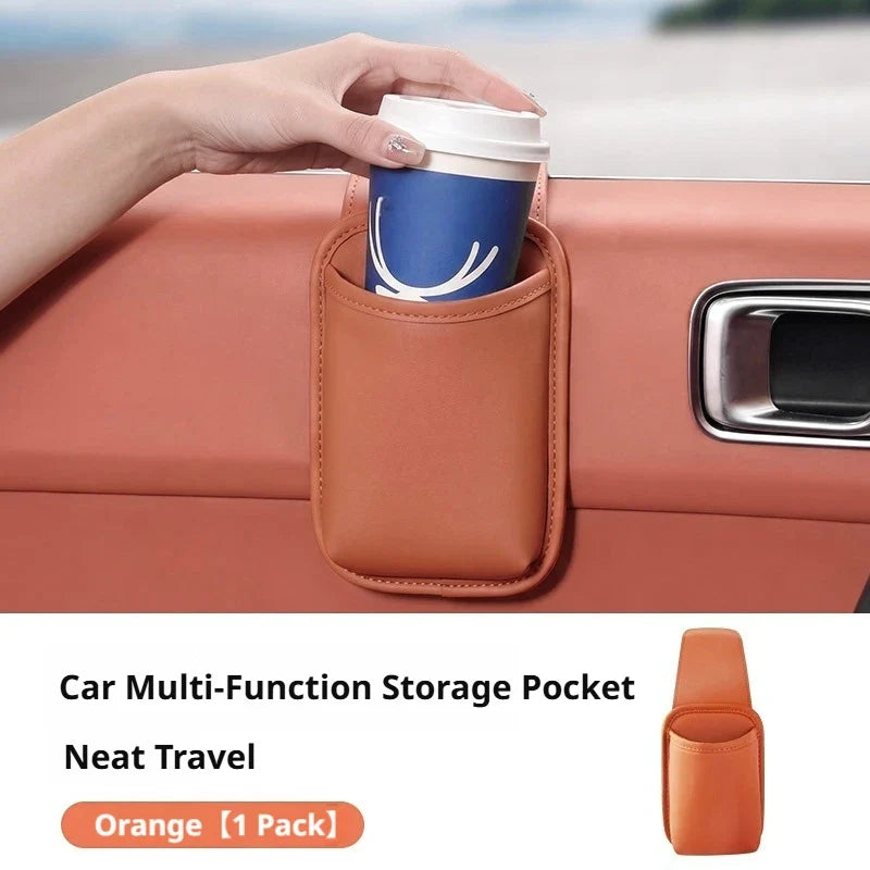 Auto-Türtaschen-Organizer mit Becherhalter