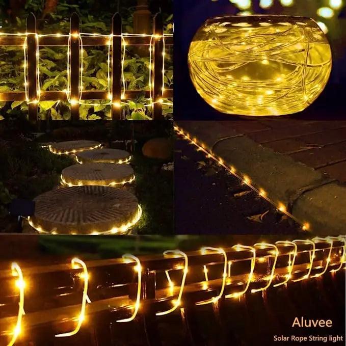 Solar LED-Lichtschlauch für Außenbereiche