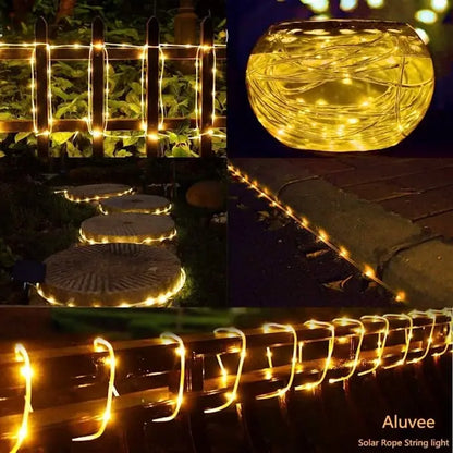 Solar LED-Lichtschlauch für Außenbereiche