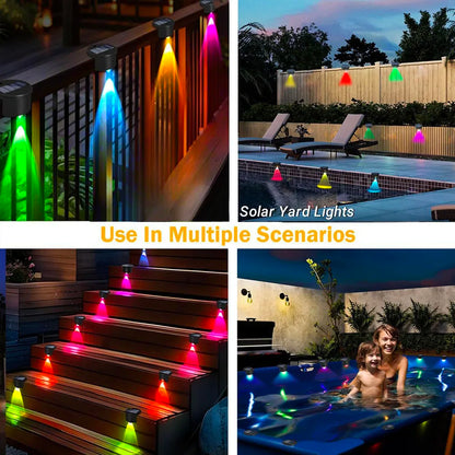 Solar Pool Deck Lichter
