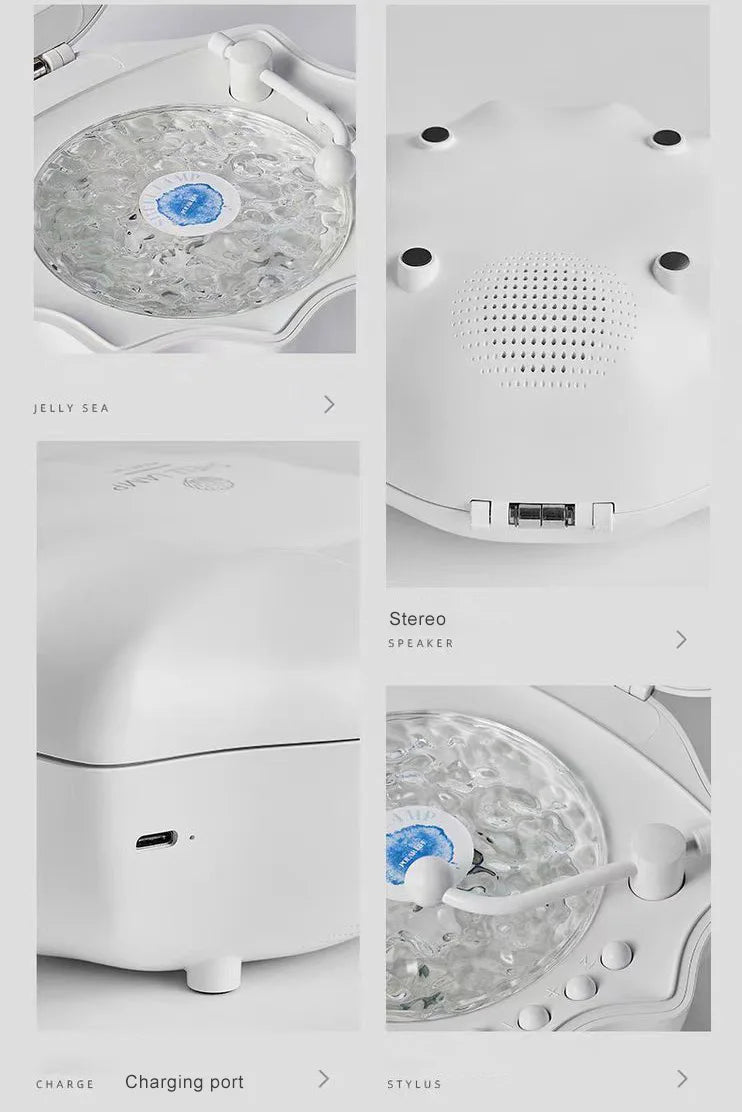 Wasserdichter Bluetooth Lautsprecher mit Projektionslicht